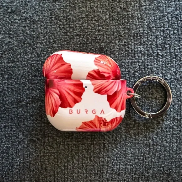 Burga AirPods 4 Case — Hibiscus Floral - Picture 4 of 5